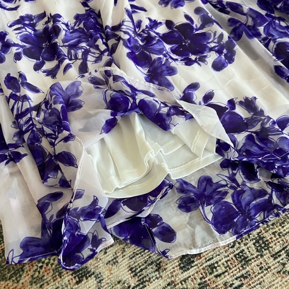 Eliza J Purple Floral Maxi Dress - Picture 6 of 6